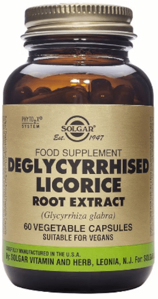 En Oferta Solgar Regaliz Desglirrizado Extracto De Raíz 60 Cápsulas Vegetales