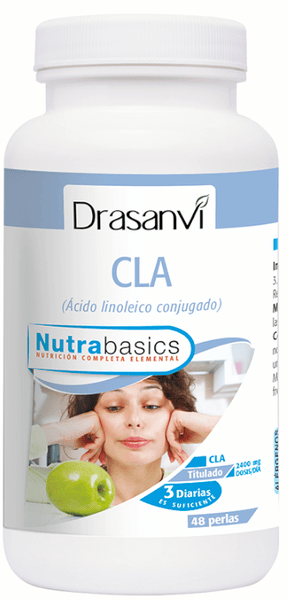 Drasanvi Nutrabasic CLA Ácido Linoleico Conjugado 48 Perlas