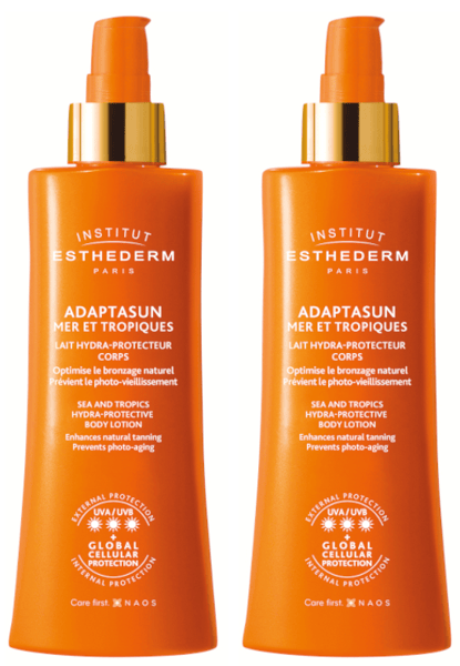 Institut Esthederm Adaptasun Leche Corporal Sol Fuerte 2x200 ml