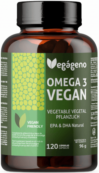 Vegágeno Omega 3 Aceite Algas Marinas 120 Cápsulas