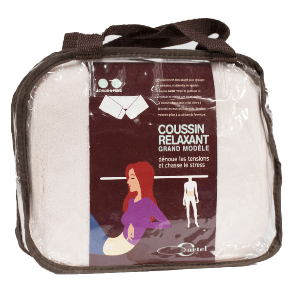 Coussin Relaxant Grains de Riz Grand Modèle 2