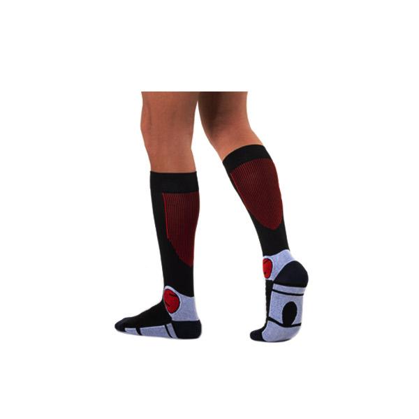 Sigvaris Active Résistant Homme Classe 2 Chaussette Taille L Large Noir