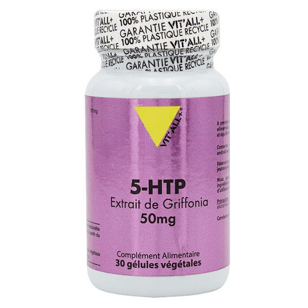 5-HTP 50mg 30 gélules végétales 3
