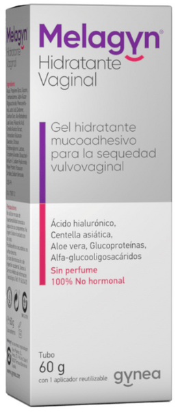 Melagyn Gel Hidratante Vaginal Tubo 60 ml (1 aplicador)
