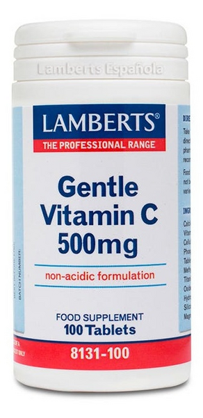 Lamberts Gentle Vitamina C 500mg 100 Comprimidos