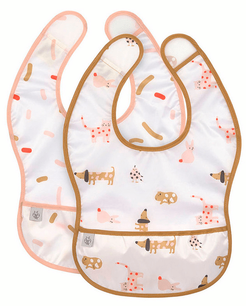 Lassig Baberos Ligeros Spicy Orange 2 uds