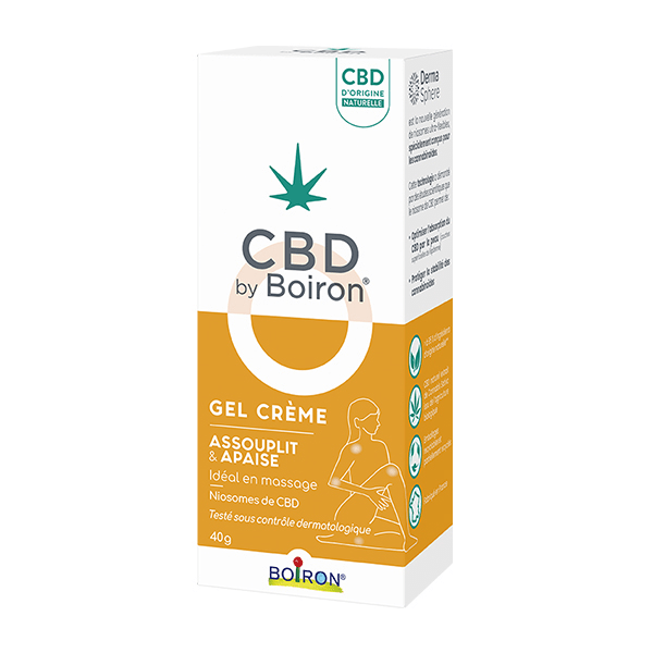 CBD By Gel Crème Assouplit et Apaise 40G 2