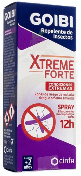 Goibi Xtreme Forte Spray Antimosquitos 75 ml
