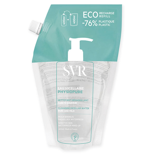 Physiopure Recharge Eau Micellaire Nettoyante et Démaquillante - 400ml 3