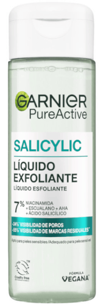 Garnier Clara Pure Active Líquido Exfoliante Salicylic 120 Ml