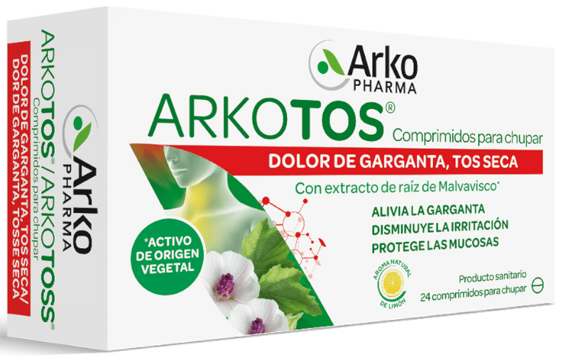 Arkopharma Arkotos Tos Seca 24 Comprimidos - Imagen 2