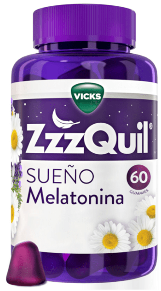 En Oferta Zzzquil Sueño Melatonina 1Mg Dormir Frutos Del Bosque 60 Gummies