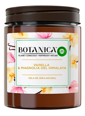 Air Wick Botánica Vela Aromática Vainilla y Magnolia del Himalaya