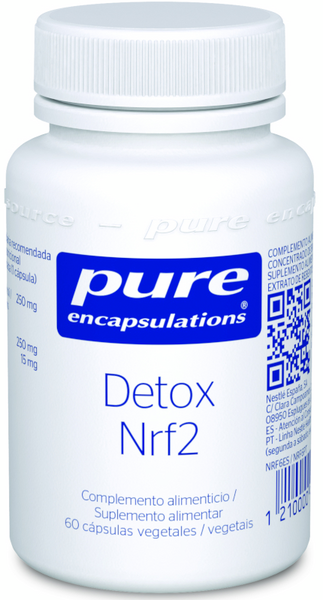 Pure Encapsulations Detox Nrf2 60 Cápsulas Vegetales