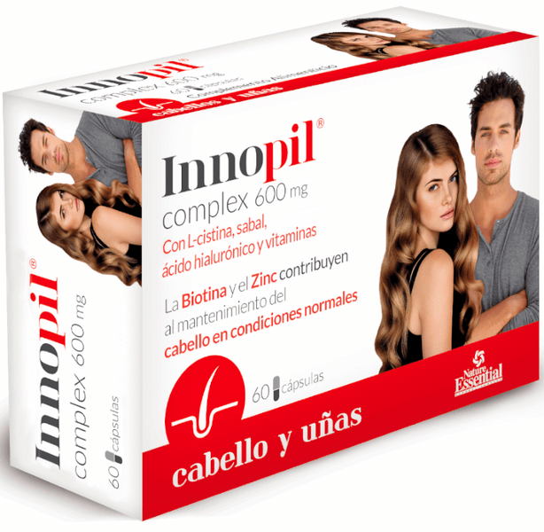 Nature Essential Innopil Cabello y Uñas 600mg 60 Cápsulas