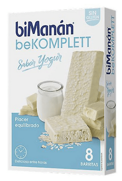 Bimanán Bekomplett Barritas Sabor Yogur 8 Uds