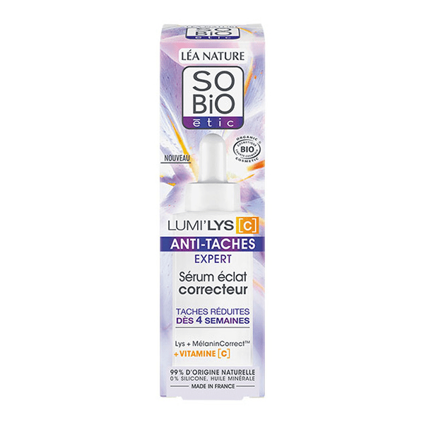 Lumilys C Sérum Éclat Correcteur Anti-Tâches Bio 30ml 2