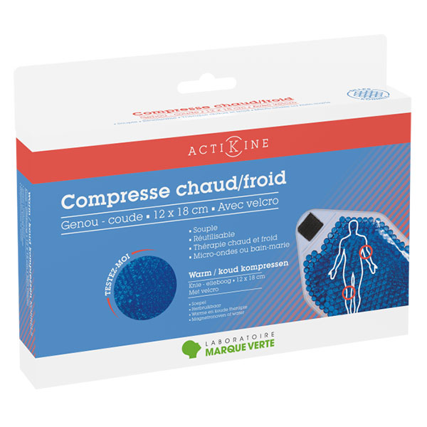 Actikiné Compresse Chaud Froid Genou Coude 18 x 12 cm