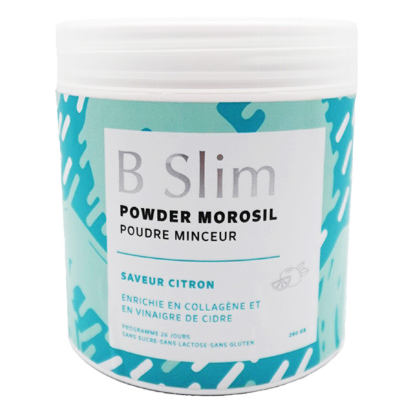 B.SLIM Powder Morosil enrichie en Collagène poudre Minceur 260gr