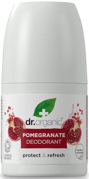Dr. Organic Desodorante De Granada Roll-on 50 Ml