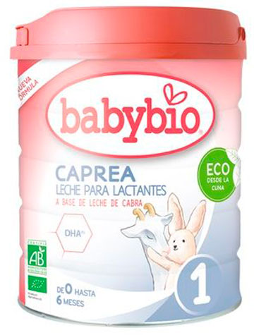 BabyBio Caprea 1 Leche De Inicio 0-6m Bio 800gr