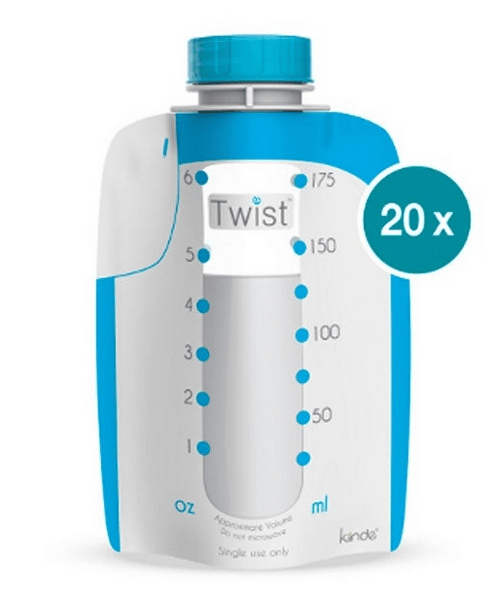 Babymoov Bolsas Conservación Leche Materna Twist 20 Uds