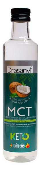 Aceite Mct Coco Keto Drasanvi 1000Ml