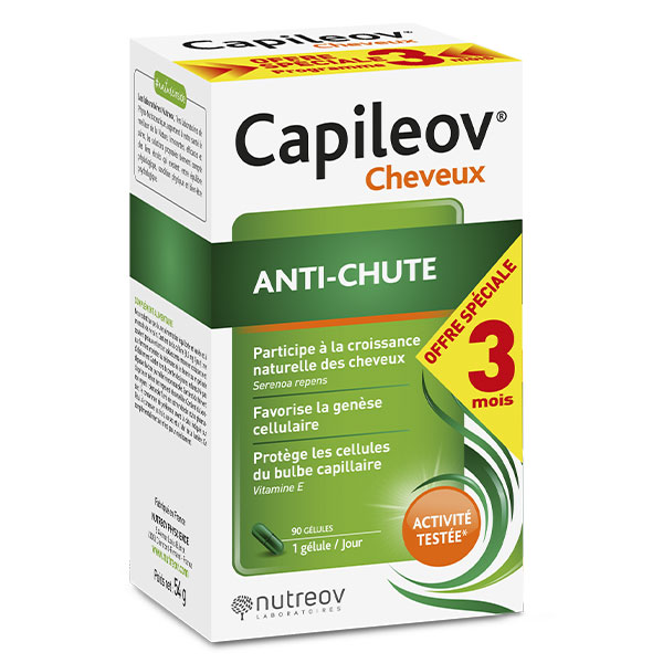 Physcience Capileov Cheveux Anti-Chute 90 gélules