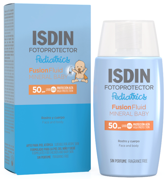 Isdin Pediatrics Mineral Baby Fusion Fluid SPF50 50 ml