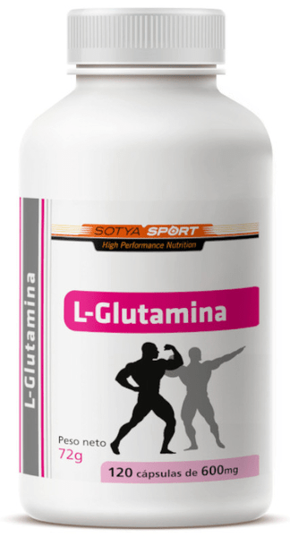 Sotya L-Glutamina 600 Mg 120 Cápsulas