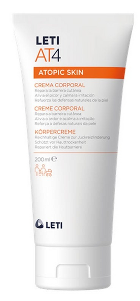 LetiAT4 Crema Corporal Piel Atópica 200ml