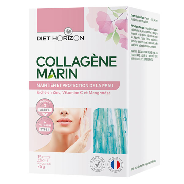 Collagène Marin Formule 3 Actifs 15 sticks