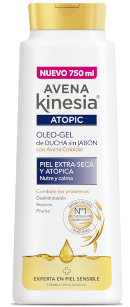 Avena Kinesia Oleo Gel De Ducha Sin Jabón 750 Ml