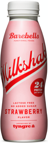 Barebells Milkshake Batido Proteínas Fresa 330 Ml