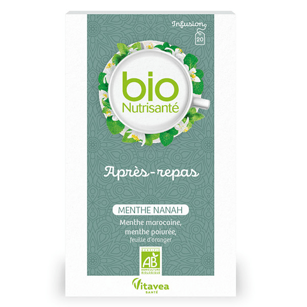 - BioNutrisanté - Infusion Après-repas menthe nanah - 20 sachets 4