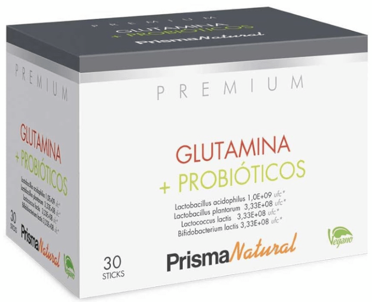 Prisma Natural Glutamina + Probióticos 30 sticks