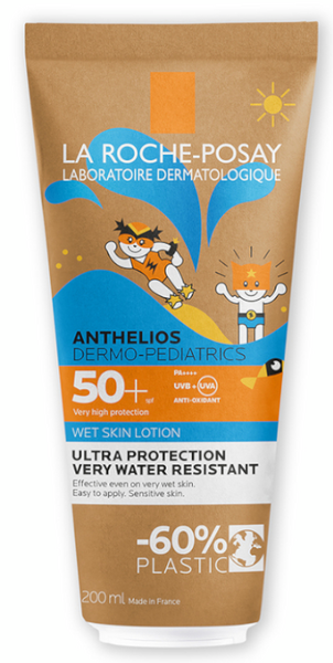 La Roche Posay Anthelios Pediatrics Gel Wet Skin SPF50+ 200ml