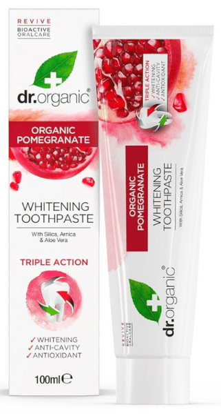 Dr. Organic Pasta De Dientes De Granada 100 Ml