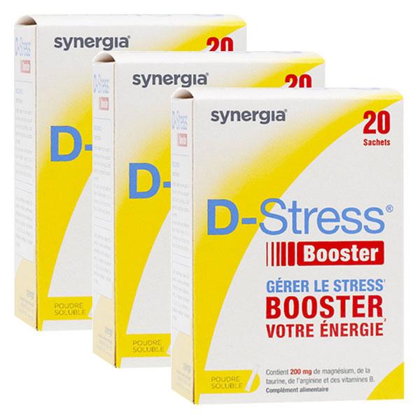 D-Stress Booster 20 sachets - Lot de 3