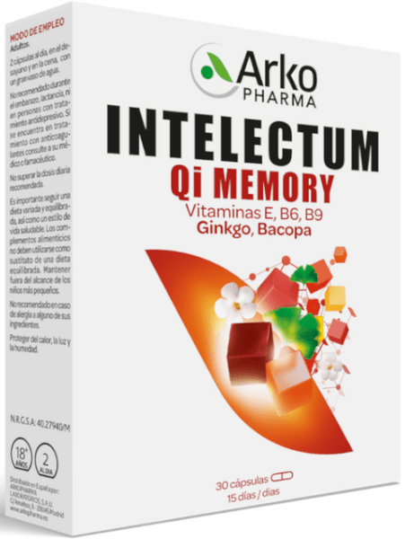Arkopharma Intelectum Memory 30 Cápsulas