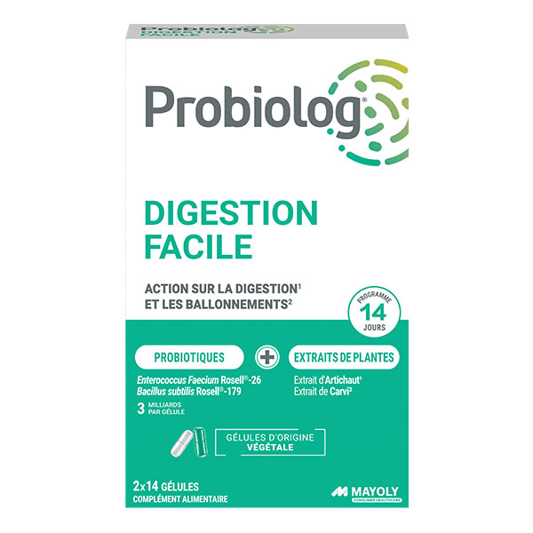Probiolog Digestion facile - 14 gélules + 14 gélules 4
