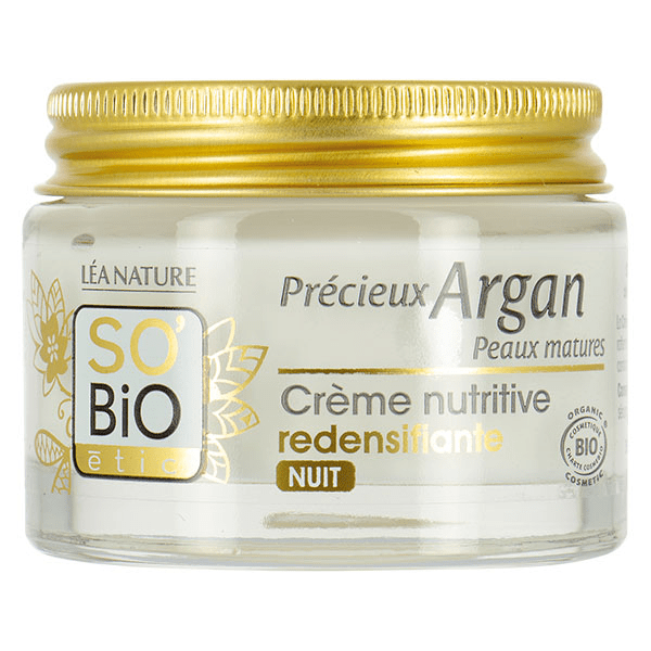 So'Bio Étic Précieux Argan Crème Nutritive Redensifiante Nuit Bio 50ml 4