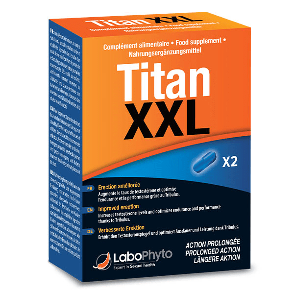 TITAN XXL - stimulant sexuel rapide action prolongée - 2 gélules 4