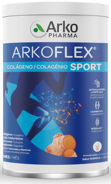 Arkopharma Arkoflex Colágeno Sport Sabor Naranja 390 gr