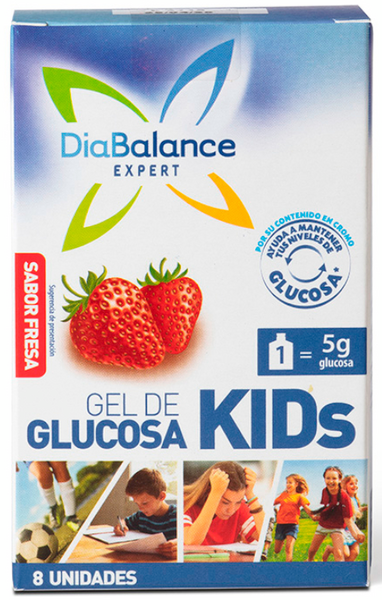 DiaBalance Gel Glucosa Kids (Caja 8 Sobres De 12,5g)