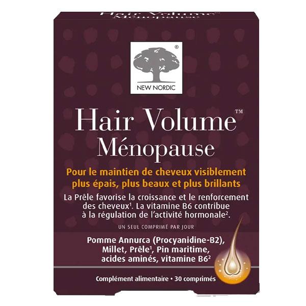New Nordic Hair cheveux fragilisés, chute de cheveux en péri- et ménopause - 30 comprimés 4
