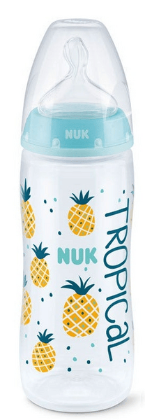Nuk Biberón FC+ PP Fruits 6-18m Silicona Talla XL 360 ml Tropical 1 ud