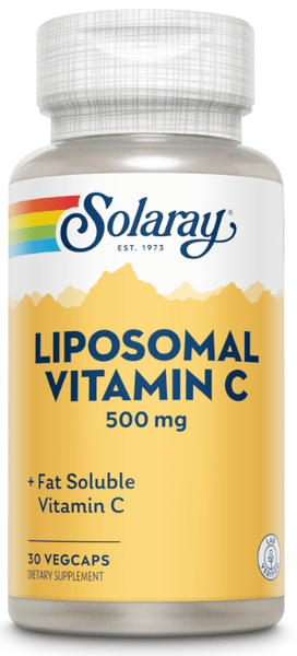 Solaray 5 X Liposomal Vitamina C 500 Mg 30 Cápsulas Vegetales - Imagen 3