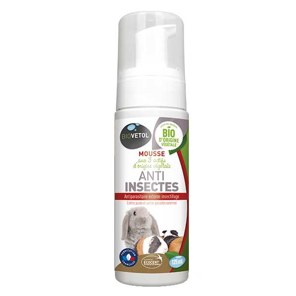 Comparer les prix de Vetobiol Mousse Anti-insectes Rongeurs et Petits Mammifères 125ml