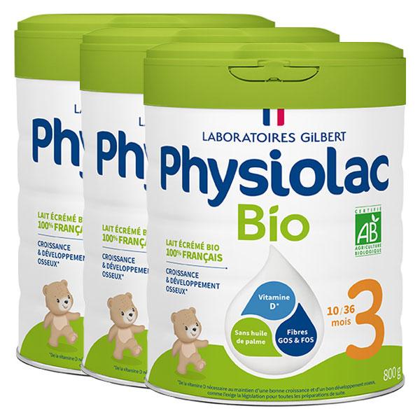 Bio Lait Croissance 3ème Âge 800g - lot de 3
